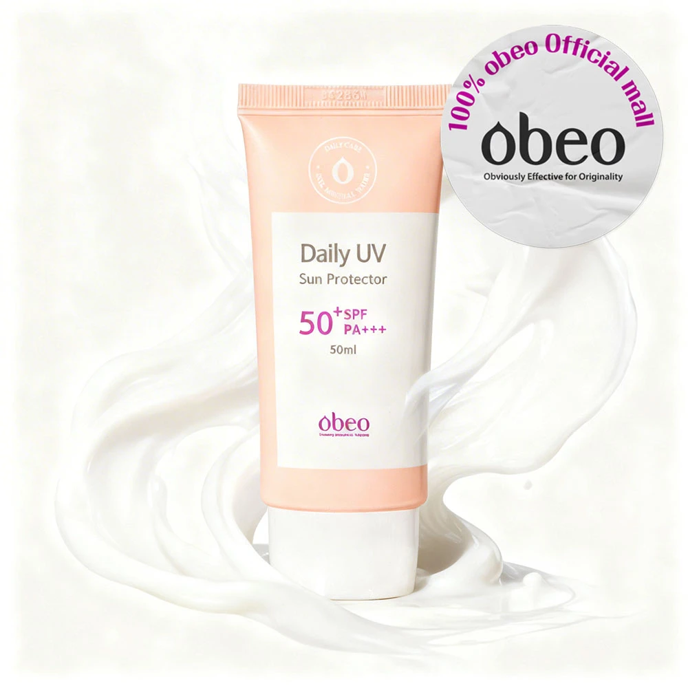 오베오 데일리 유브이 선크림 50ml*2EA