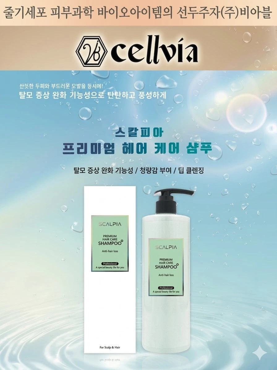셀비아프리미엄샴푸500ml