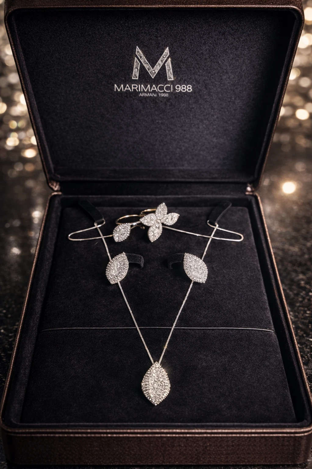 나뭇잎 SET (목걸이,반지,귀걸이 세트)