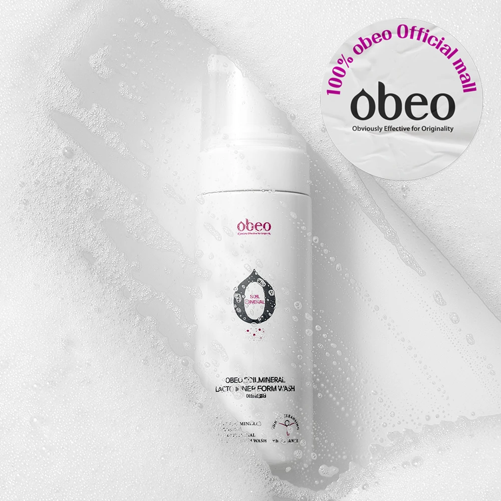 오베오 쏘일미네랄 락토 이너 폼워시 여성청결제 150ml*2EA