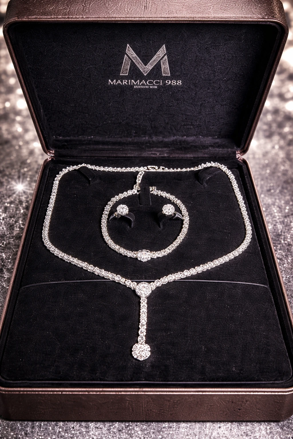 목줄스와르 SET (목걸이,팔찌,귀걸이 세트)